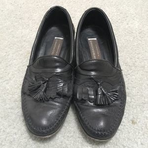 Johnston & Murphy Men’s Black Tassel Loafers